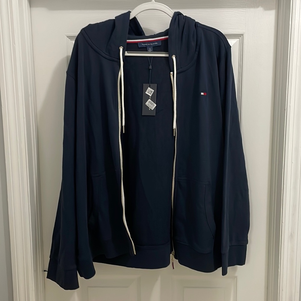 Tommy Hilfiger Zip Up Sweater